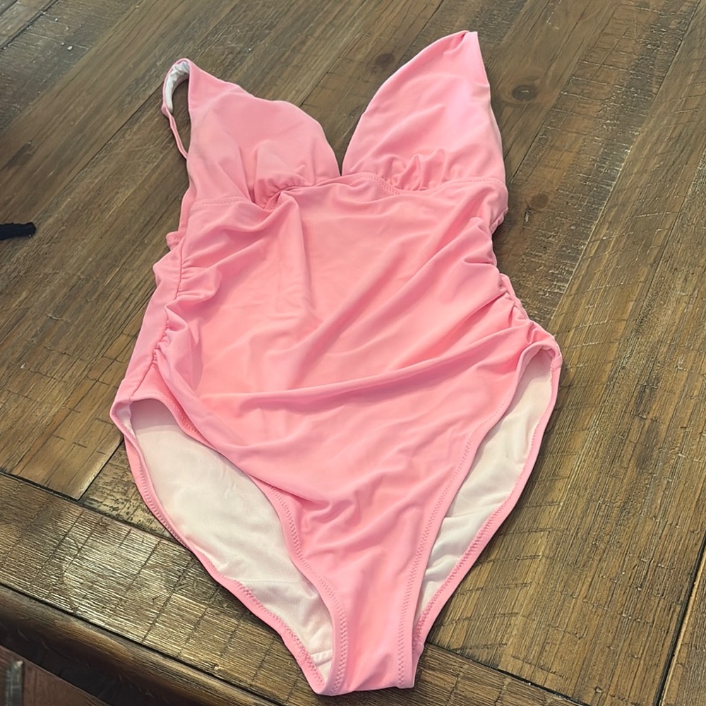 Old Navy Pink One Piece Swimwear